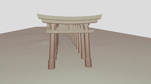 JAPAN GATE - TORII GATE - Download Free 3D model by gia herawan (@peternaksimp36)