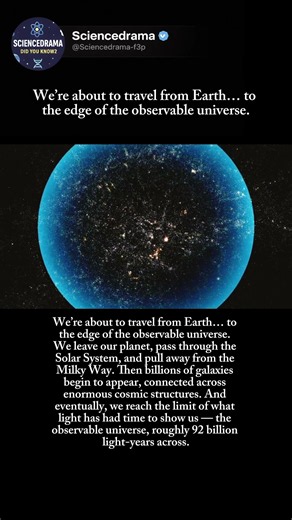 Journey To The Edge Of The Observable Universe