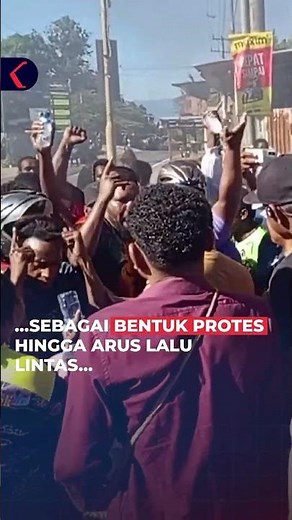 DEMO WARGA TAGIH JANI KAMPANYE BUPATI DI MANOKWARI #short