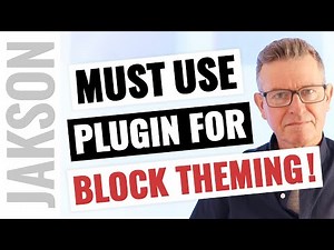 Must Use Plugin for Creating WordPress Block Themes!