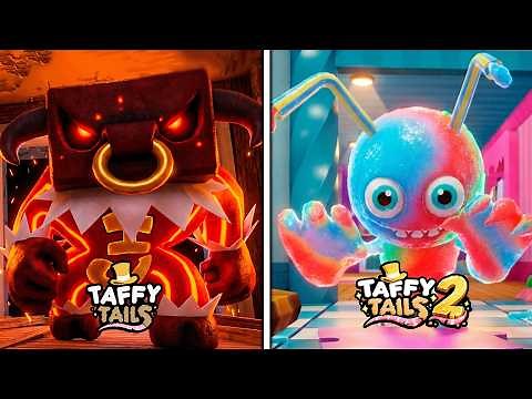 Taffy Tails Chapter 1 + 2 - Full Game Walkthrough & All Endings (Roblox Showcase)