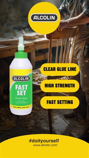 11 reactions | Alcolin Fast Set Wood Glue dries clear, sets quickly, and creates a bond stronger than wood. Perfect for medium and soft woods, processed boards, laminating, veneering, doweling, and everyday DIY projects. Water-based, low VOC, and super versatile. Learn more: https://www.alcolin.com/diy-products/wood/fast-set-wood-glue/ #AlcolinFastSetWoodGlue #DIYStrong #WoodworkingMadeEasy #BondItRight #HomeDIY #TheSimpleSolution | Alcolin | Facebook