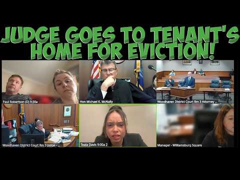 Judge Drives to Tenant’s Home to Investigate Eviction IN PERSON!
