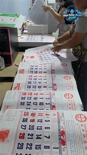 Store a 12 Month Chinese Calendar