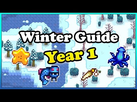 Full Guide for your First Winter- Stardew Valley