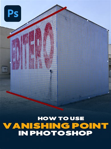 3.6K views · 48 reactions | How to use Vanishing Point in Photoshop #photoshoptutorial #howto #Tutorial #photoshop | Mr. Editero | Facebook