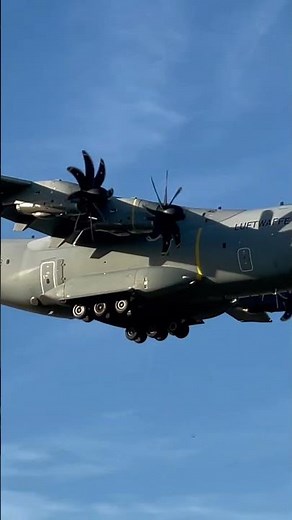 A400M close up Landing
