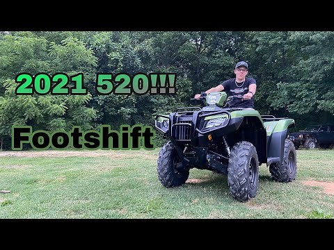 FULL REVIEW!! (2021 Honda Foreman Rubicon 520 Footshift EPS!!!)