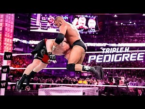 Triple H Pedigree Compilation (2000-2009) | Iconic WWE Finishers & Moments