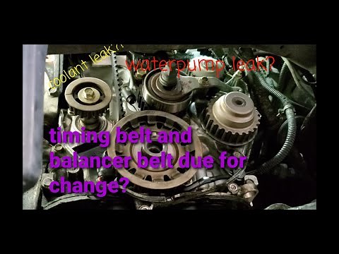 DIY How-to | timing belt and waterpump replacement | 1998 2002 Honda Accord