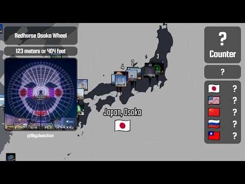 Every 50m+ Ferris Wheel in History