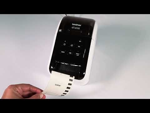 QL-810W: Como utilizar o P-Touch Editor