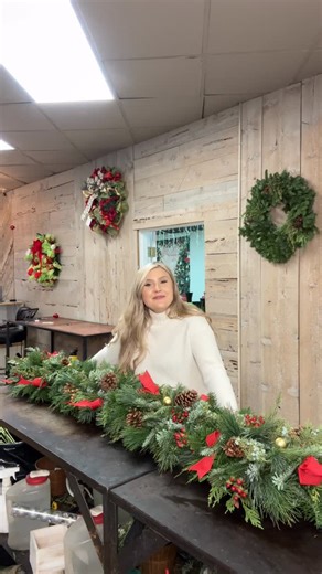 A little Christmas Eve behind-the-scenes ✨ This 6-foot centerpiece was made with so much care for an amazing customer. We are endlessly thankful for our customers and the joy you allow us to create. Merry Christmas from all of us at Tehama Floral 🎄 | Tehama Floral Company