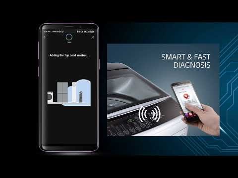 ( LG Top Load Washer) - How to use smart Diagnosis using LG thinQ app non Wifi.