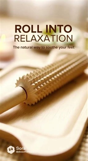 This Tool Changes Everything: Felting + Foot Massage in One | Wooden Roller