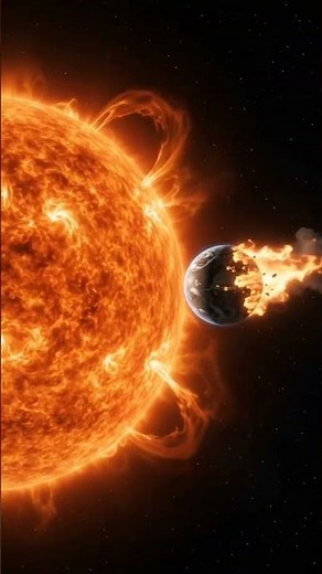 5 Billion Years Later When Our Solar System Transforms #solarsystem #sun #earth #mars #saturn