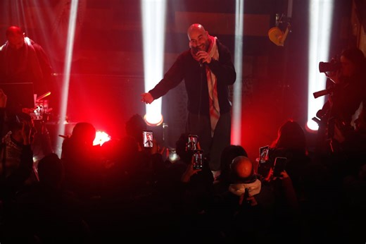 Syrian rapper Al Darwish returns home to perform