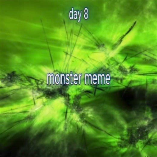 day 8 | monster meme 제목이 몬스터인 노래는 다 좋은듯ㅎㅎ #animationmeme #meme #songs #추천 #fyp