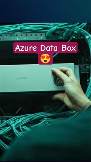Azure Data Box 😍 | #azure #databox