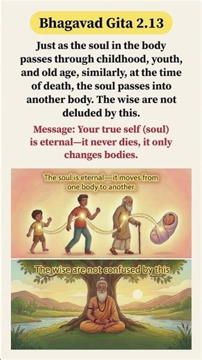 Bhagavad Gita 2.13 | The Journey of the Soul ✨