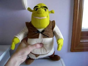 2003 DREAMWORKS ~ HASBRO TALKING SHREK