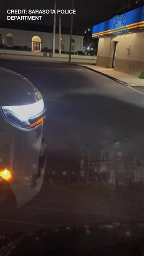 Sarasota officers and a K-9 were treated to a rare sight overnight as they spotted flurries drifting through the city. https://www.wfla.com/news/sarasota-county/a-rare-sight-sarasota-officers-spot-flurries-drifting-through-the-city/ | WFLA News Channel 8