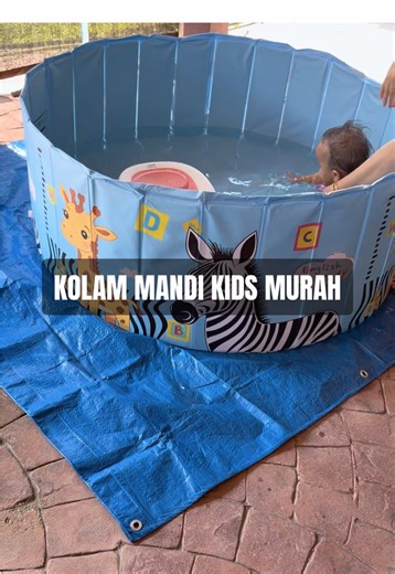 FOLDABLE KIDS KOLAM MANDI KIDS #kolambudak #swimmingpool #kidsswimming #swimmingpoolkids #kolamrenanganak