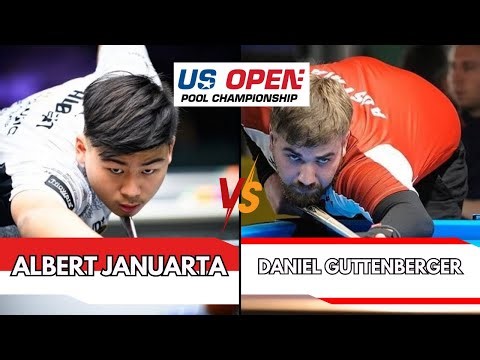 Daniel Guttenberger vs Albert Januarta - 2025 US Open Pool Championship #highlights #9ball