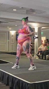 From backstage to Style Aisle part 2 #WirelessBra #PlusSizeBras #Lipoedema #Wheelchair #MobilityAid