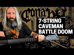 Conan Prosper on the Path 7-String Baritone Doom Metal Guitar Lesson