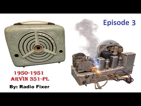 Part 3- Fire-Damaged Vintage Radio — Can this radio be Repaired and Restored?