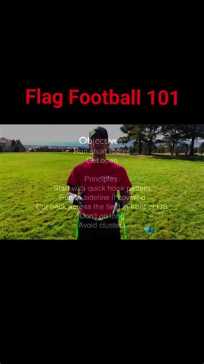 Coach D | Youth Flag Football 101 🔥🏈 | Start with a simple curl route 🏈 Grab 8 FREE plays here (5v5, 6v6, or 7v7):... | Instagram