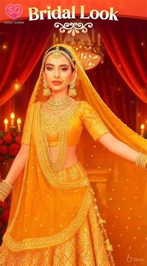 Perfect Indian Bridal Look 💄👰 | Royal Wedding Makeover Gameplay