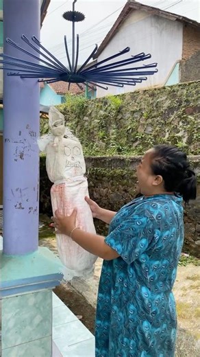 Ding dong ku datang padamu kesetrum pocong #diy #kreatif #viral #art #craft