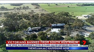 25K views · 281 reactions | South Australia has announced a hard border closure with Victoria. The latest from Bordertown in 7NEWS at 6pm. More: https://7news.link/2Z6TpJX #7NEWS | 7NEWS Adelaide | Facebook