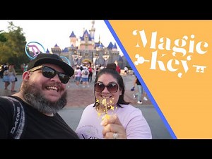 Using your Disneyland Magic Key for the First Time!
