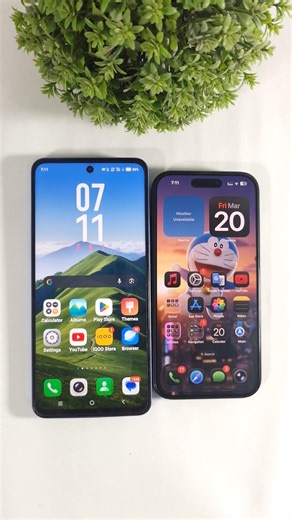 OriginOS 6 or iOS 26 Unlock Animation ? #originos6 #ios26 #originos6update #iqoo #vivo #iphone