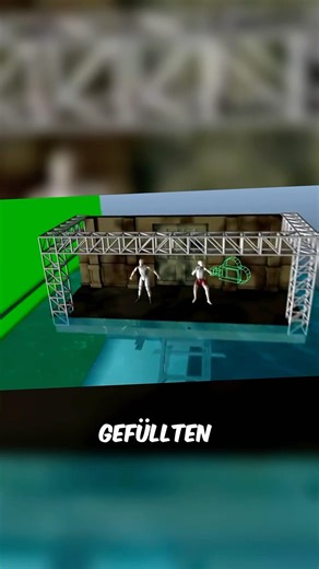 A huge amount of effort for a short scene…