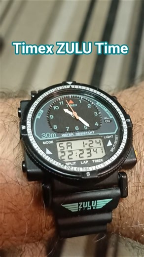 Timex Zulu Time (Raro) #watch #timex #watchcollection #relogios