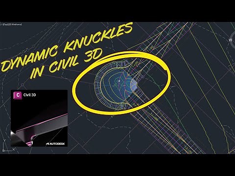 Dynamic Knuckles are INCREDIBLE in Civil 3D 2023!