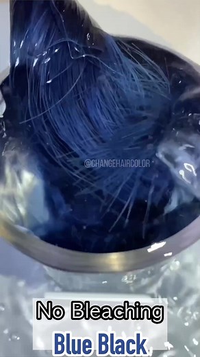 Give your hair FUN color#hair #hairstyle #haircut #haircolor #hairtok #blue #fyp #dyehair #bluehair #hairtutorial #hairtransformation #bleach