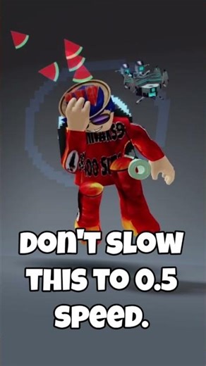 Don't slow this to 0.5x speed #slowed