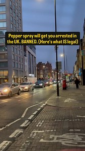 🇬🇧 UK Self-Defence Law: This is NOT what you think. ⠀ What seems like “common sense” for safety elsewhere could land you in serious trouble here. ⠀ ⠀ ❌ THE BANNED LIST (This is the trap!) ⠀ It is ILLEGAL to own or carry anything “made or adapted” for self-defence. ⠀ This includes: • ILLEGAL: Pepper Spray / CS Gas • ILLEGAL: A Taser • ILLEGAL: A “Safety” Keychain (if it’s sharp or spiked) • ILLEGAL: A knife (if carried for the purpose of self-defence) ⠀ Possession of these can mean prison time.