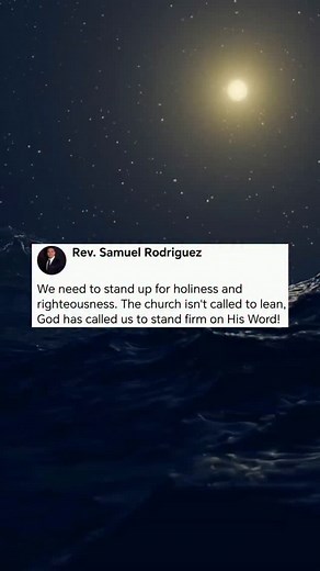 3.3K views · 341 reactions | God has called us to stand firm on His word! | Rev. Samuel Rodriguez | Facebook