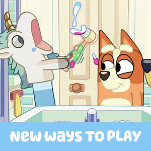 10K views · 10K reactions | Bluey is all new-y with 10 new episodes on Disney+! | Disney+ | Facebook