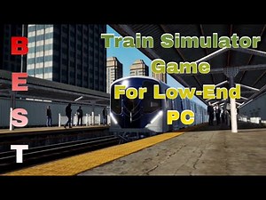 Best Train Simulator Games For Low-End PC / Subway Simulator 3D - Metro Train Driver Gameplay.