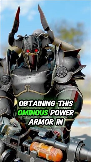 OBTAINING This OMINOUS Power Armor is Surprisingly EASY!