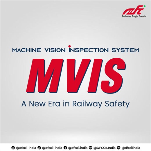 Machine Vision Inspection System (MVIS) is transforming freight operations by bringing advanced automation and real-time intelligence to rolling stock inspection. Using high-resolution cameras, AI-driven analytics, and sensor-based monitoring, #MVIS enables early detection of defects, enhances safety, and ensures uninterrupted freight movement. By minimizing manual intervention and enabling predictive maintenance, MVIS strengthens reliability, reduces downtime, and supports data-driven decision-