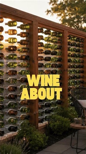 Wine Not Build a Patio Screen? | AI Backyard Idea