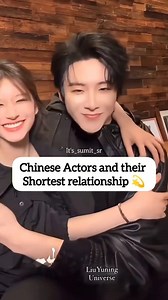 194K views · 3.9K reactions | What's the SHORTEST Romance in Chinese Celebrity History?#zhaolusi #youtubeshorts #Chinese #shortest #relationship #Chinese #bailu #zhaolusi #xukai #chengxiao #chenzheyuan #Cdrama #celebrity #yangyang | Rs Factemag | Facebook